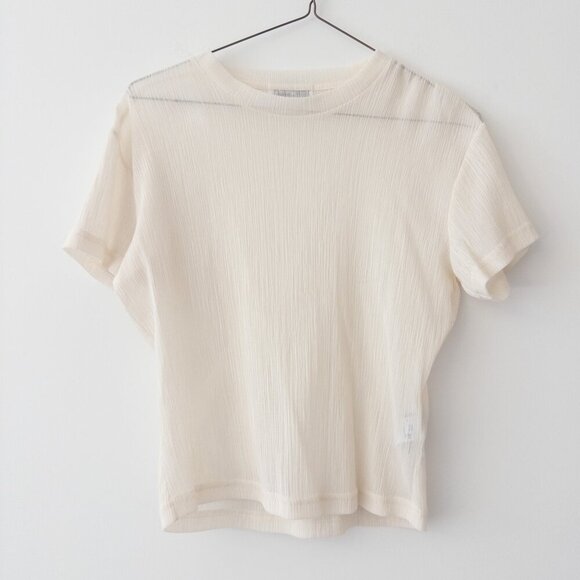 NEW K.NGSLEY Off-White "Uncut" T-Shirt Size XS - Picture 5 of 10
